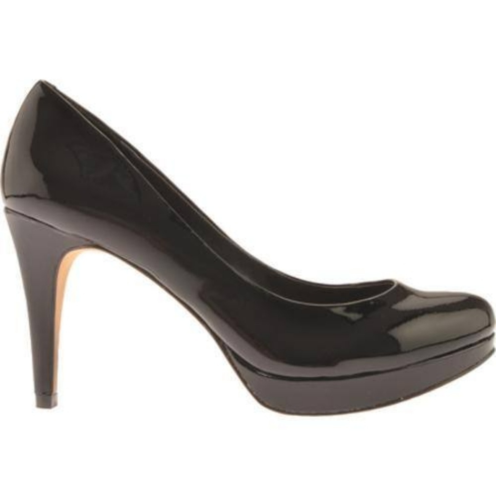 [Vince Camuto] "Zella" Black Patent Leather Heels - Picture 2 of 8